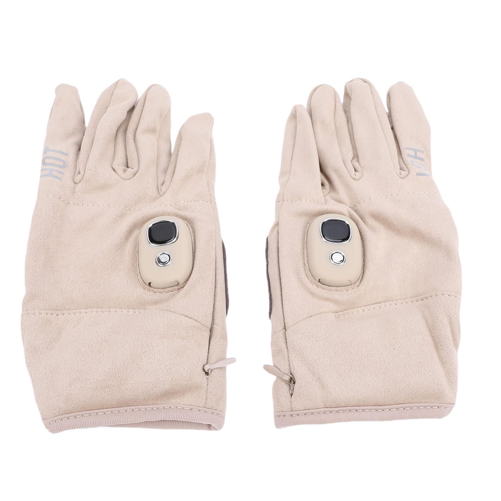 

USB Електричні Рукавички з Підігрівом для Чоловіків Жінок 5 Рівнів Нагріву Зима Холодна Погода На Відкритому Повітрі В Приміщенні Походи Велоспорт Хаки хакі