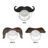 Baby Funny Mustache Pacifier BPA Free Silicone Infant Newborn Pacifier
