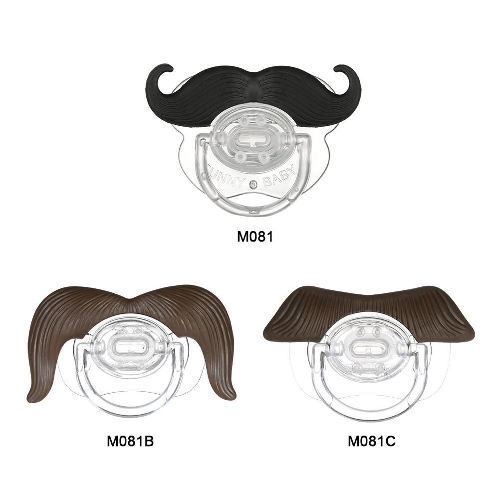 Baby Funny Mustache Pacifier BPA Free Silicone Infant Newborn Pacifier
