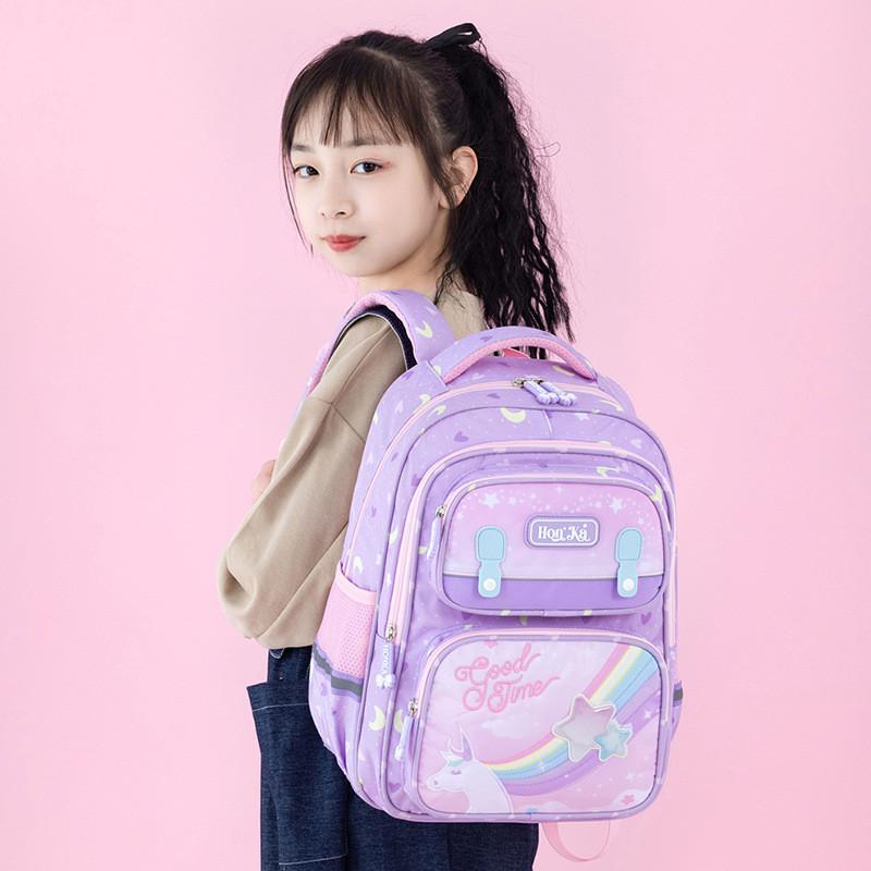 And Lightweight Stylish Cartoon Character Backpack For Boys And Girls In Elementary School