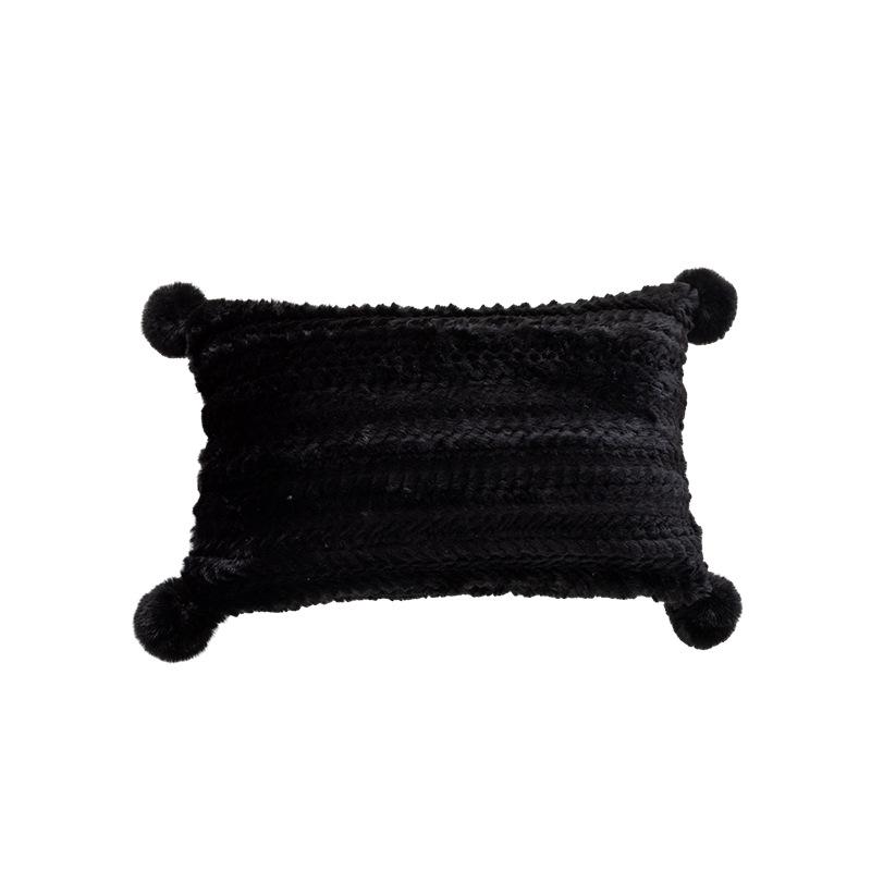 Modern Chenille Houndstooth Pillow Cozy Cushion Sofa Living Room Bedroom Chic Home Decor Soft Comfortable Accent core