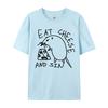 Eat Cheese And Sin T-shirts Casual Luxury Designer T-Shirts For Men Retro Top T-Shirt Normal Tees Cool