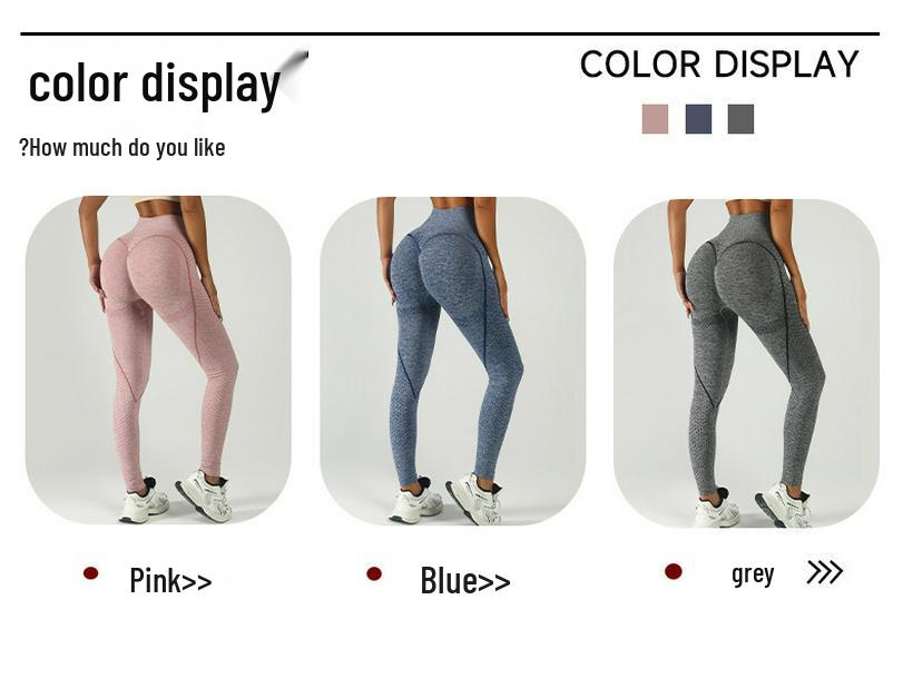 TK Seamless Women's Quick-Dry Butt-Lifting Yoga Pants – Peach Heart Sport Cropped Fitness Tights