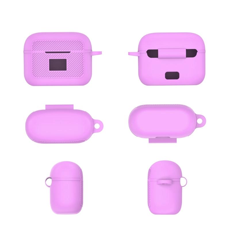 Compatible for TOZO T20 Shockproof Headphone Sleeve Impact-resistant Housing Anti-dust Washable Silicone Cover Soft Case