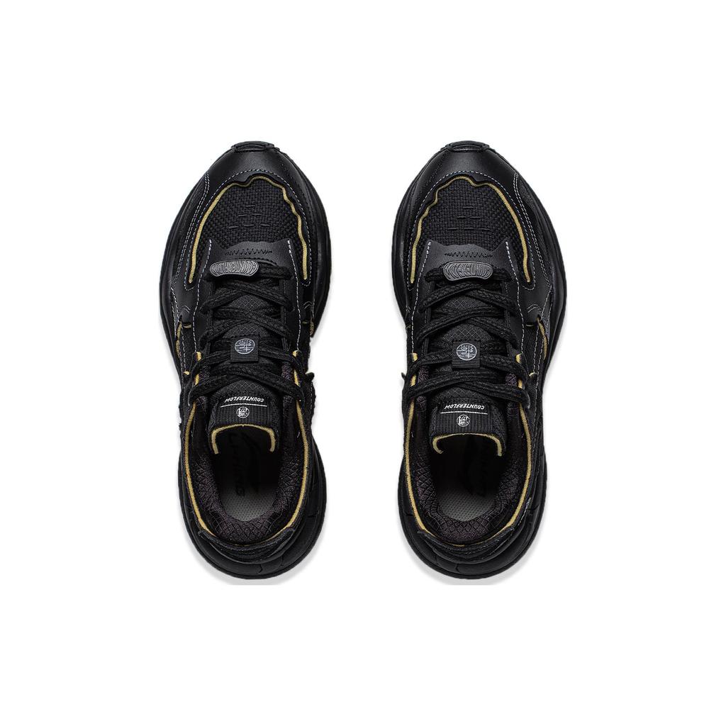 New LiNing CF Origin 2 Anti Slip Wear Resistant Casual Shoes Women's Black AGCT324-1