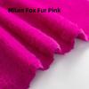 High-End Rabbit Fur Fabric Artificial Mink Fur Clothing Counter Large Coat Closet Simulation Leather Fabric DIY Handcraft