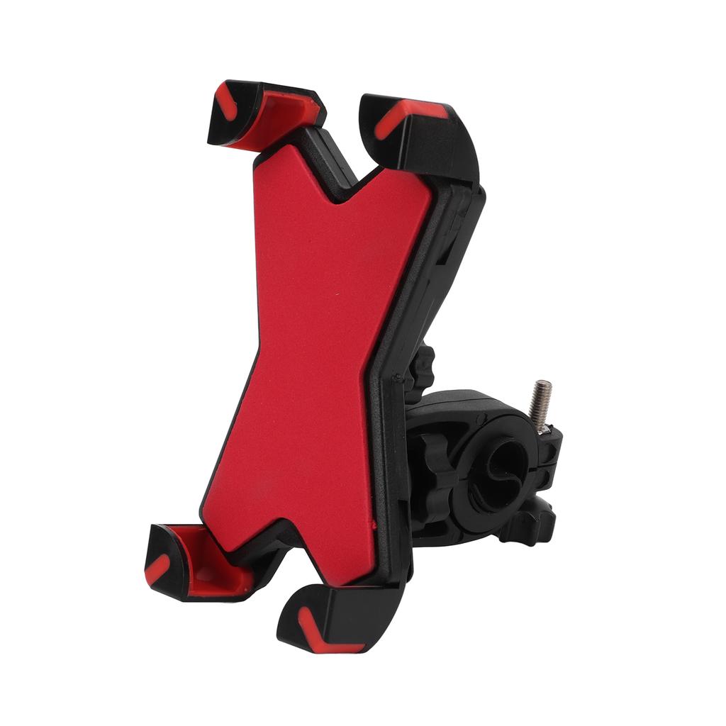 3.5‑7 Inch Bike Phone Holder 360 Degrees Rotating Adjustable Bike Mobile Phone Support StandRed