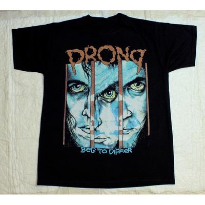 PRONG BEG TO DIFFER 90 FEAR T Shirt Black Men S 234XL