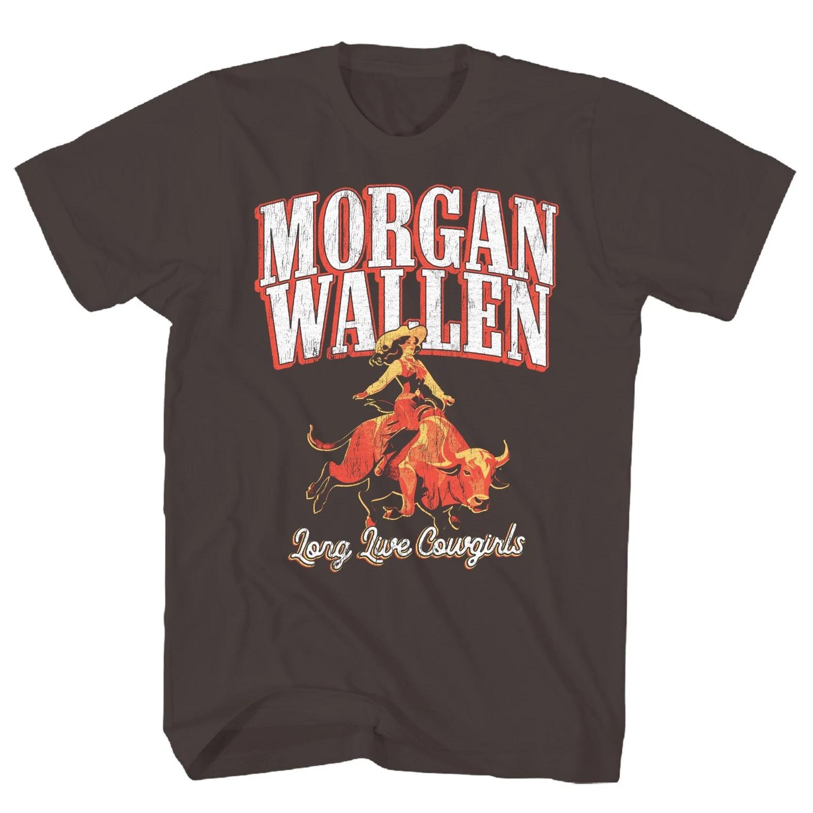 

Morgan Wallen Live Cowgirls Mens T Shirt Music Classic Concert Band Tee Black 4XL