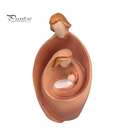 

Абстрактная рождественская статуэтка из смолы «Святое семейство», статуя Иосифа, Девы Марии, скульптура «Рождение Иисуса», украшение для домашнего офиса, орнамент A