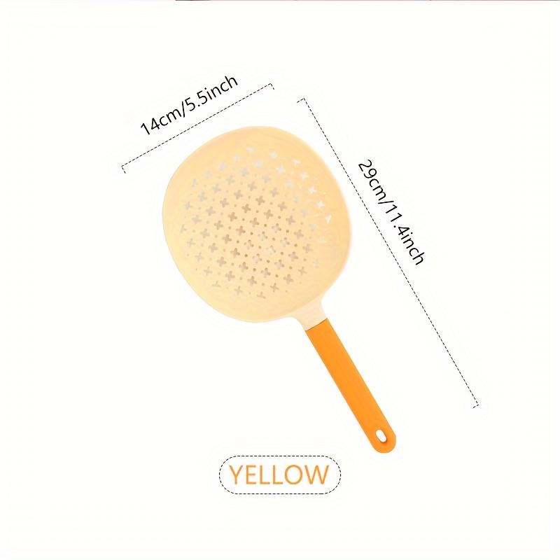 [Duży Plastikowy Durszlak Długi Uchwyt] 1 szt., Durszlak Kuchenny, Kuchenny Gospodarstwo Domowe Duży Plastikowy Odciek Długi Uchwyt Łyżka, Odzyskiwanie Makaronu Pierogów