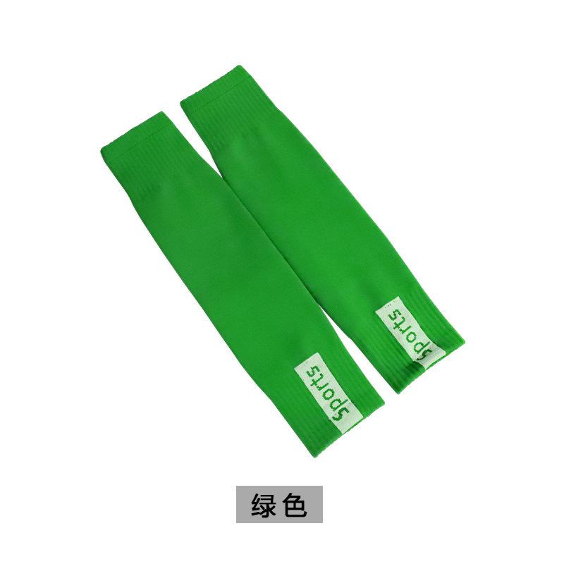 

Football Socks Men S Long Tube Sports Knee Pads Anti-Friction Shin Socks Calf Socks Player Edition Breathable One size зелений