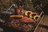 LALPHA Octagon Fire Stand Grill, 40 X 30 Cm, Stainless Steel, Made In Tsubame-Sanjo, BBQ, FS-001GI