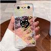 Per Tecno Spark Slim 2025 Custodia Trasparente Lusso Carino Coniglio Amore Silicone Morbido TPU Cover Posteriore Custodia per Telefono Tecno Spark Slim 4G KM7k