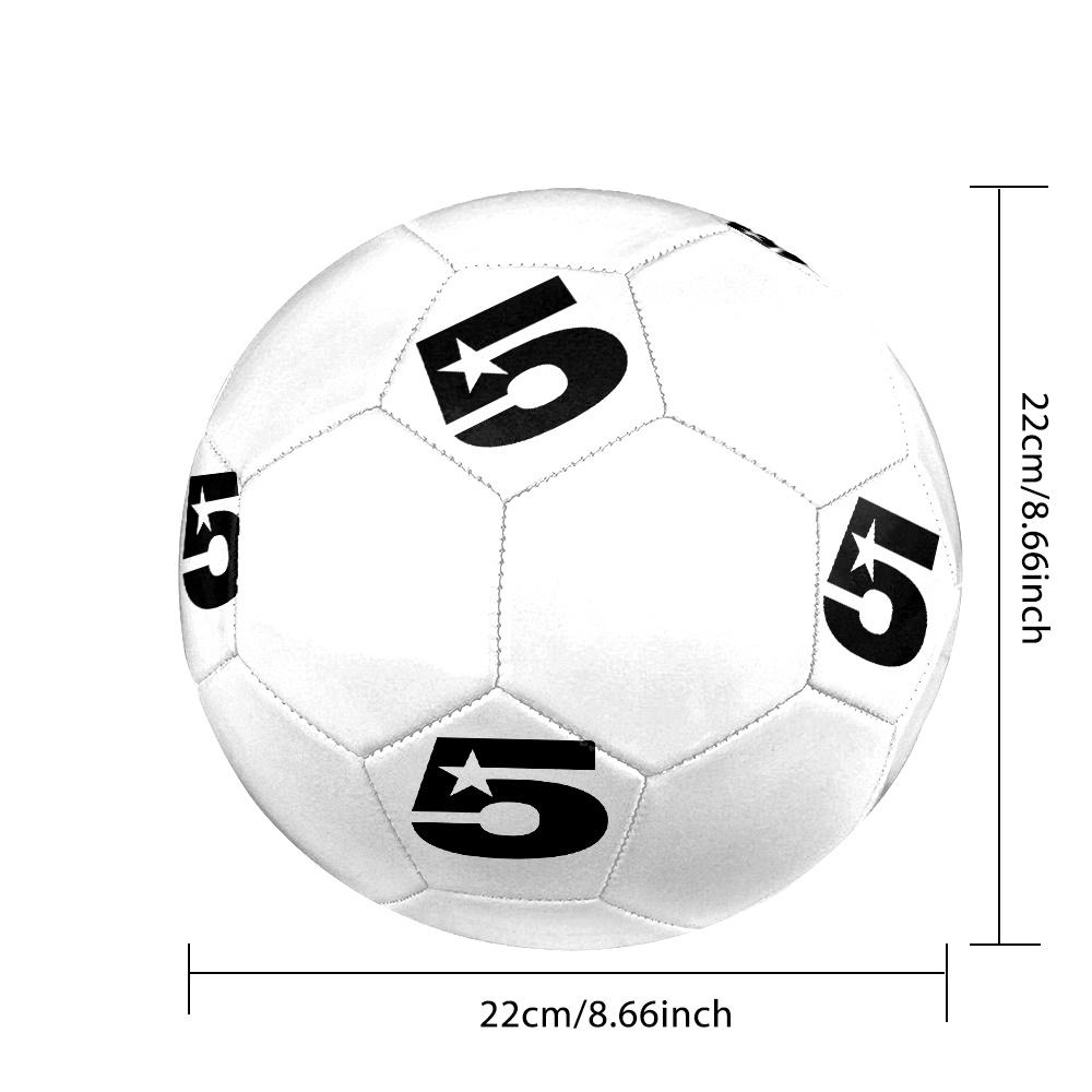 1PC Number Five Soccer Ball Size 5 Football Machine Sewn Indoor/Outdoor Universal Football W53