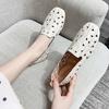 Fashion Women Flats Slip On Loafers Foldable Flats for Women Square Toe Single Shoes Hollow Out Fashion Party Casual Fashion Women Shoes