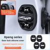 For XPeng X9 P7 G6 G9 P5 G3 Magnetic Silicone Door Lock Buckle Mute Damping Cushion Anti‑Collision Car Door Protective Cover Interior Mirrors 6