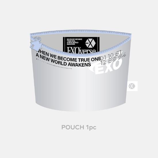 Pre-order 2025 EXO FANMEETING EXO'verse Pouch + Sticker Set