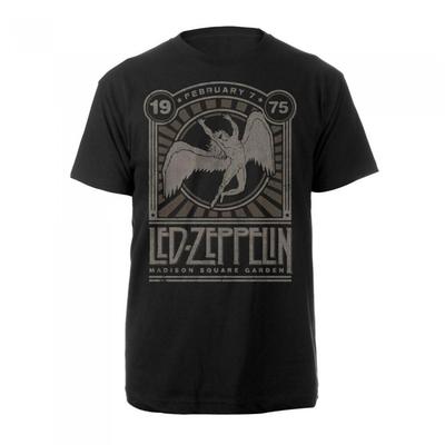 Led Zeppelin Unisex Adult Madison Square Garden 1975 T-Shirt