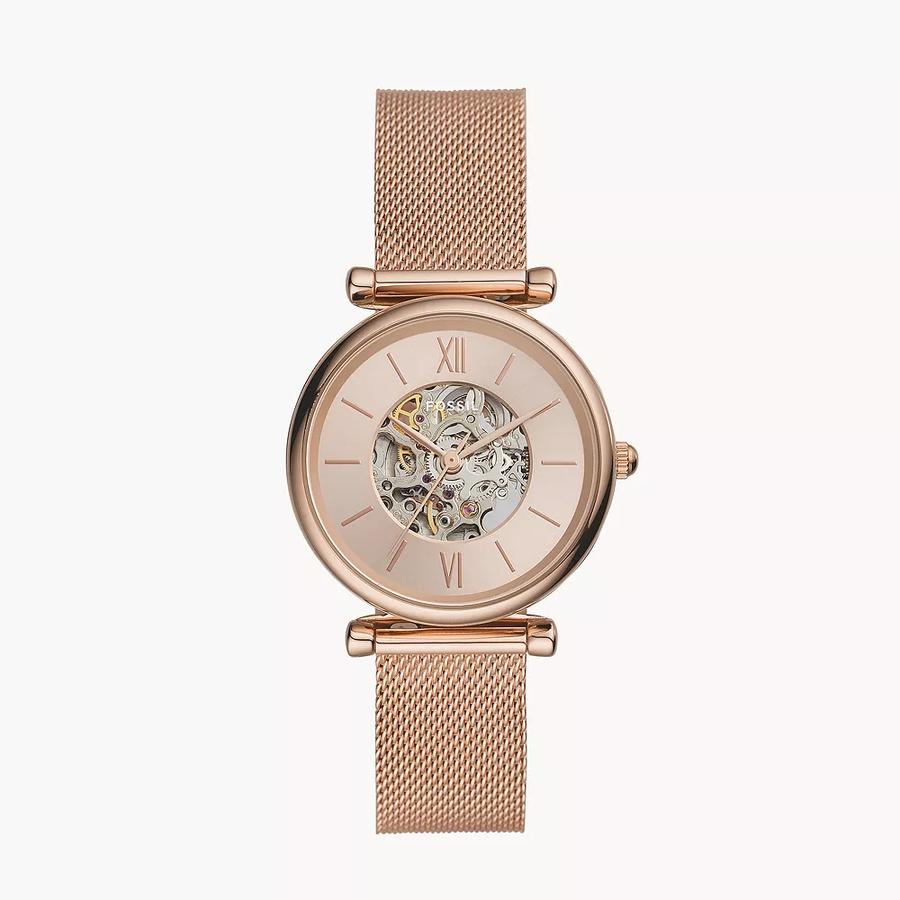 Fossil Men`s Automatic Watch ME3175 beige
