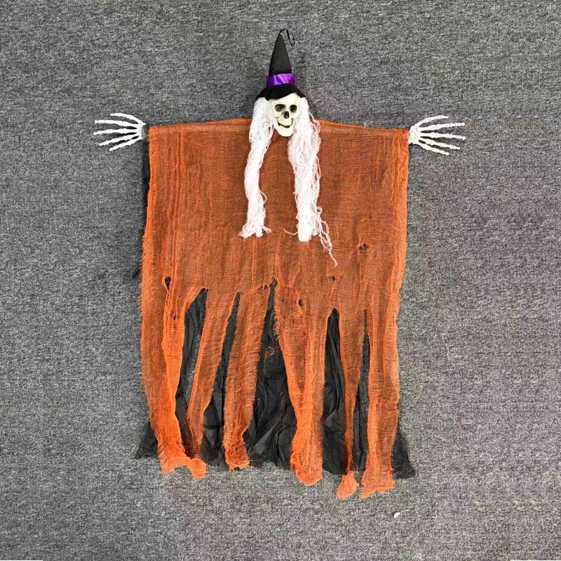 Halloween Hanging Grim Reaper Skeleton Ghost - Haunted House & Bar Decor