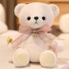 Cute Bow Decoration Deer And Bear Plush Toy Doll For Kids And Gift Giving