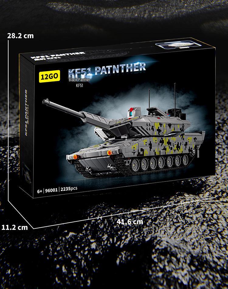 12GO Gen 4 EMBT Panther KF51 Building Blocks Remote Control Toy