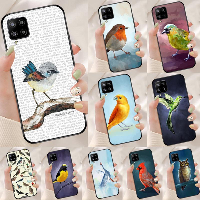 Lovely Birds Hummingbird For Samsung Galaxy A52 A32 A22 A54 A14 A16 A26 A36 A56 A55 A35 A05 A06 A15 A53 A33 A13 Case