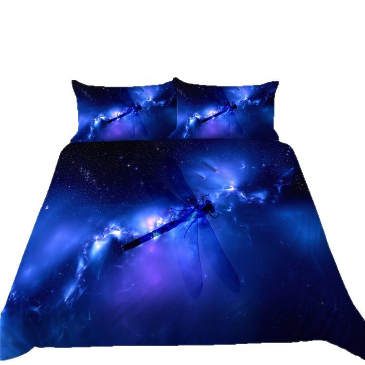 Star Animal Digital Printing Polyester Bedding Two Or Three Piece Set