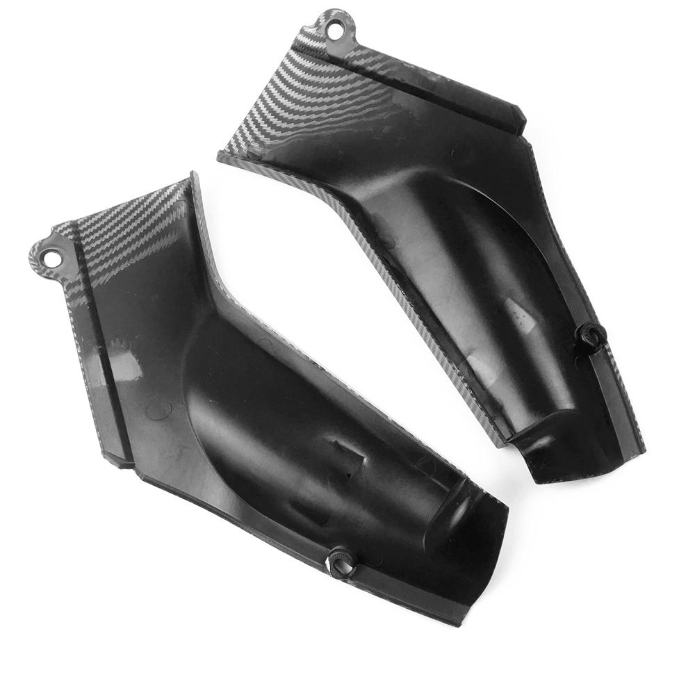 1 Pair Imitation Carbon Fiber Side Panels Fairing Cover Fit For Yamaha YZF R1 1998 1999 2000