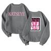 Kids' Fashionable Girls' Lightweight Long-Sleeve Pullover with Pocket  Featuring Witch  Girl Group Print and Round Neck