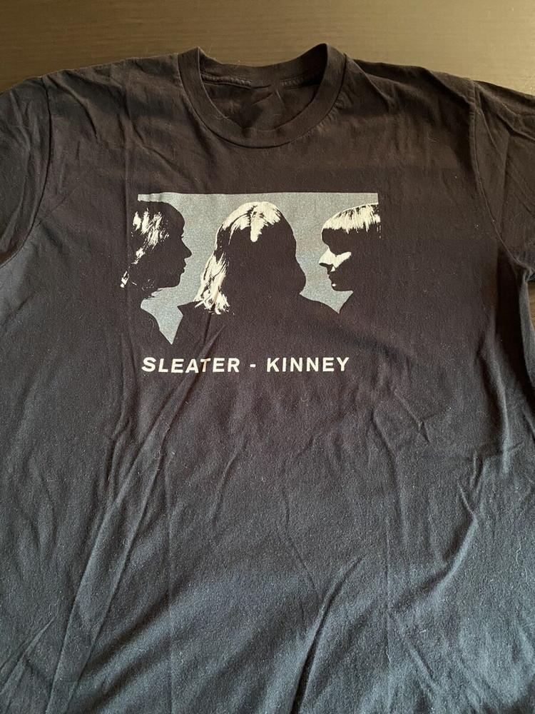 Sleater-Kinney Gift For Fans Black T-Shirt Cotton All Size Unisex T-Shirt S