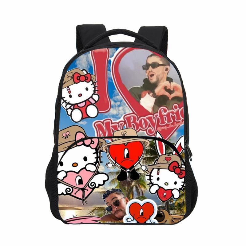 Wings of Fire 3Pcs Set Round Front Carrier Rucksack Pencil Bag Ice Bag Animated Patterned Primary School Boys Plus Girls Trendy Style