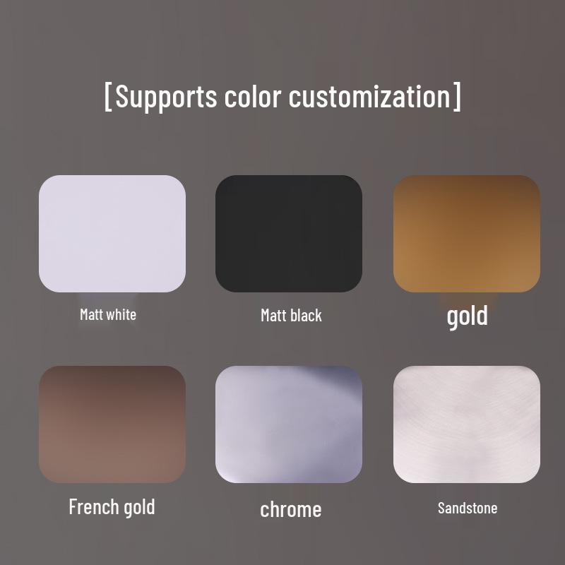 Minimalist LED Wall Lamp - Creative Three-Color Dimming for Living Room or Bedside