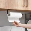 Wall-Mounted Tissue Holder Self Adhesive Kitchen Storage Organizer Paper Holder  Home Organization