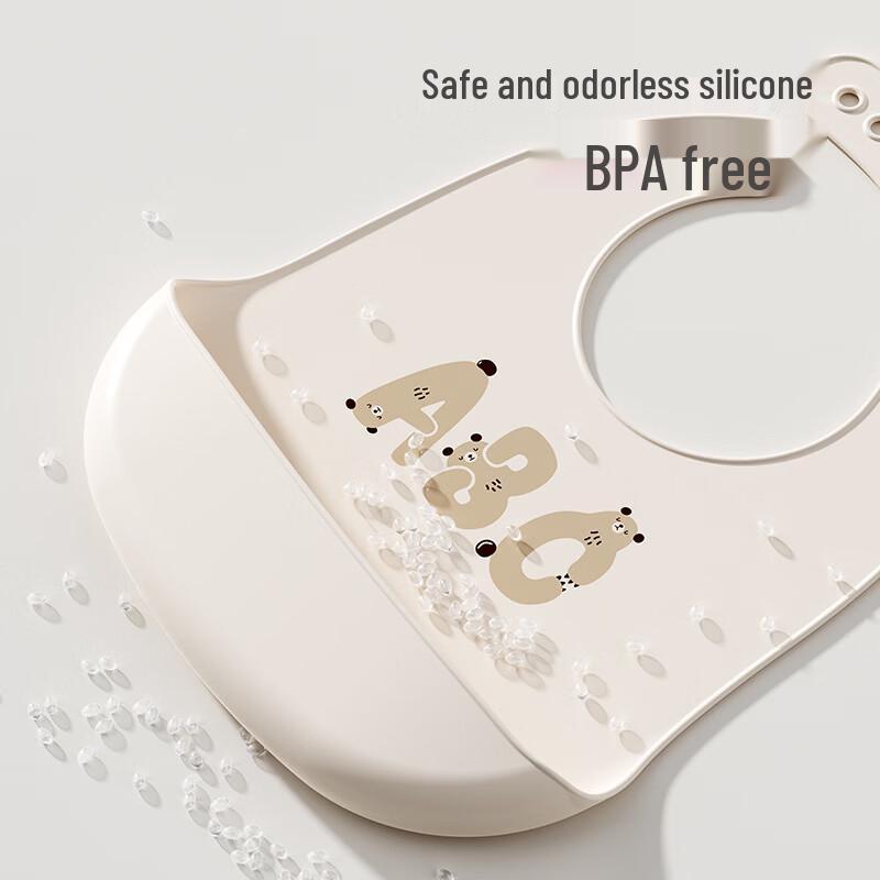 Barbie Elephant Silicone Baby Bib