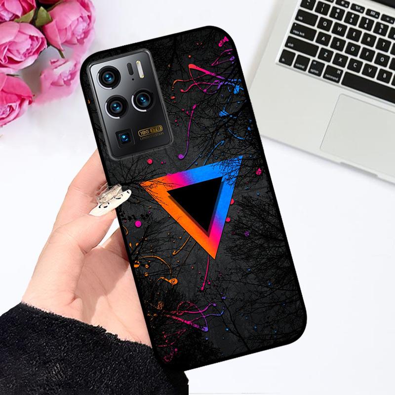 

Для ZTE Axon 30 Ultra 5G Чохол Axon30 Pro+ Ударостійкий Силіконовий Чохол для Телефона Для ZTE Axon 30 Pro 5G Coque 30S Кольоровий Бампер з Малюнком For Axon 30 Ultra 5G