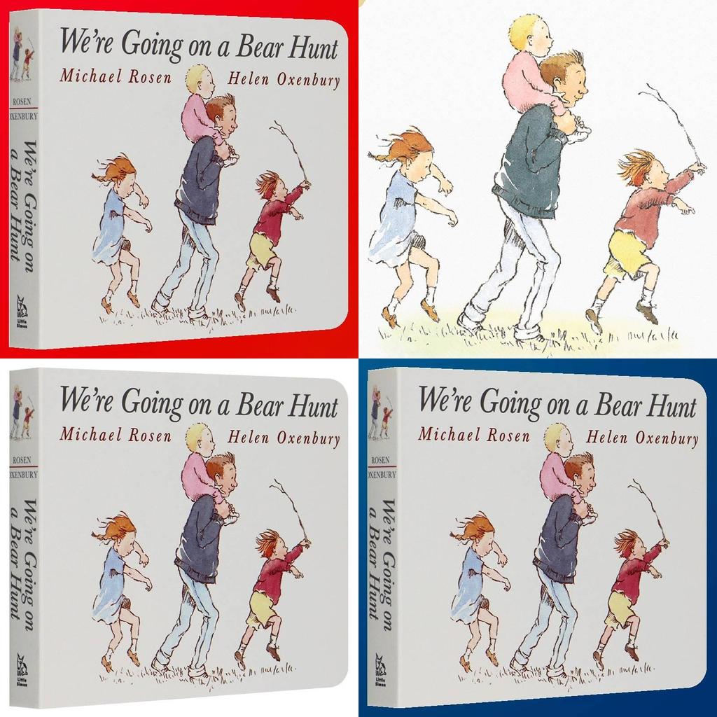 We Re Going On A Bear Hunt Interactive Childrens Book For Early Learning And Reading Practice