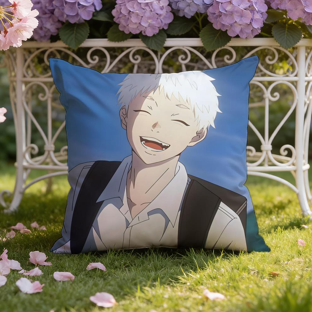 Anime T-The S-Summer Hikaru D-Died Cushion Cover Home & Car Dual-Scene Pillow Cover: Reversible for Premium Comfort
