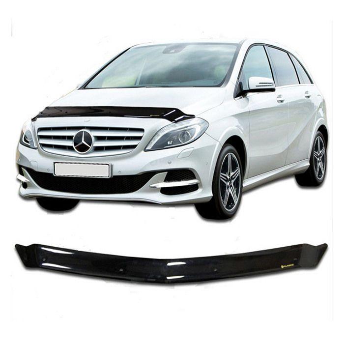 Scoutt | Bonnet Deflector Protection For Mercedes B Class W246 2011-2019, Aerodynamic, Easy Assembly