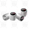 SV SVR Logo Car Tire Valve 4pcs Wheel Tire Valve Stem Dust Cap Cover For Discovery Freelander Land Rover Range Rover Evoque L322 XS1