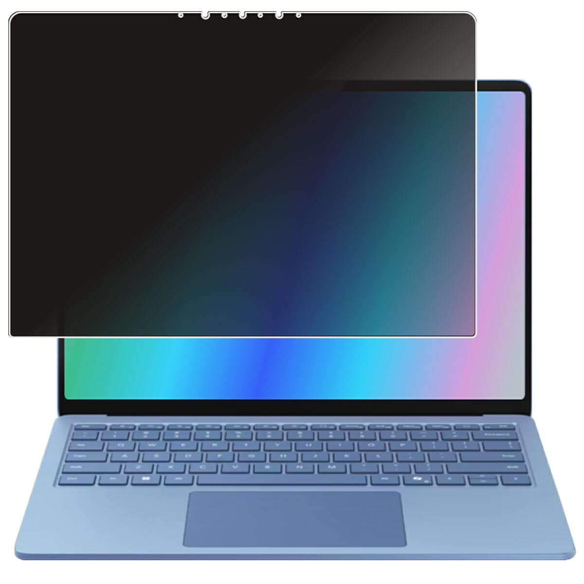 

от ClearView Защитная пленка для ЖК-экрана 15 дюймов для ПК Microsoft Surface Laptop 7-го поколения для защиты конфиденциальности экрана Тип Сделано в Японии [Комплект 2 шт.] Copilot+