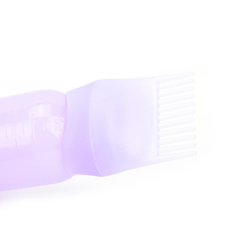 120Ml Hair Dye Bottle Applicator Comb Dispensing Salon Hair Coloring Dyeing
