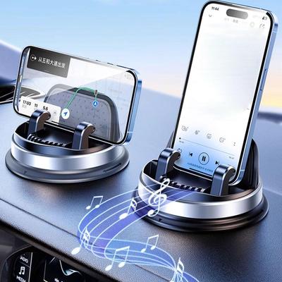 Universal Car Phone Holder 360° Rotation Phone Stand Car Bracket Interior Accessories Auto-Clanp Phone Support Holder