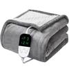 150X180Cm Heated Blanket-Electric Blanket,Soft Heated Throw Blanket With 6 Heating Levels & 4 Hours Auto-Off