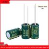 400V 6.8uF High-Frequency Low-ESR Aluminum Electrolytic Capacitor for Switching Power Supplies, 8x12mm
