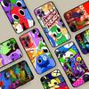Cartoon R-Rainbow Friends For IPhone 17 16 15 14 13 12 Mini 11 Pro Max Plus Soft Silicone Phone Cover