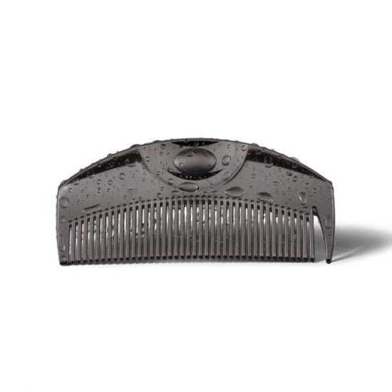 LOVECHROME (R) In-Bath Tsuki Premium Black Wet Hair Comb Brush Beautiful Smooth