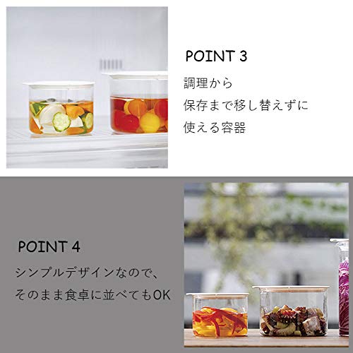 Mino Sarara Storage Container Heat Resistant Stylish Hario Vinegars Food Container 800