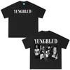 Rapper Yungblud IDOLS Tour 2026 T Shirts Men's Women Fashion Vintage T-shirt Summer Oversized Short Sleeve T Shirts Fan Gifts